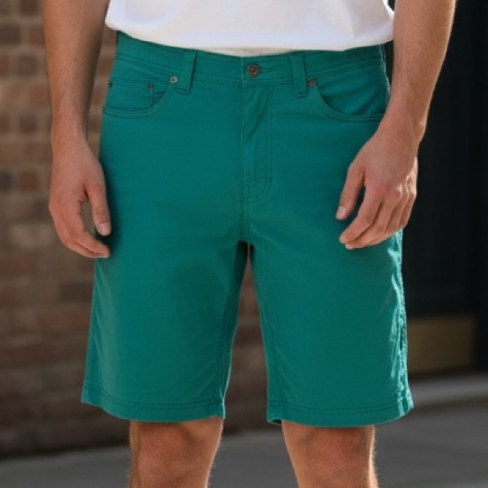 prAna Brion shorts for men, a versatile and durable five-pocket short mens 34/11